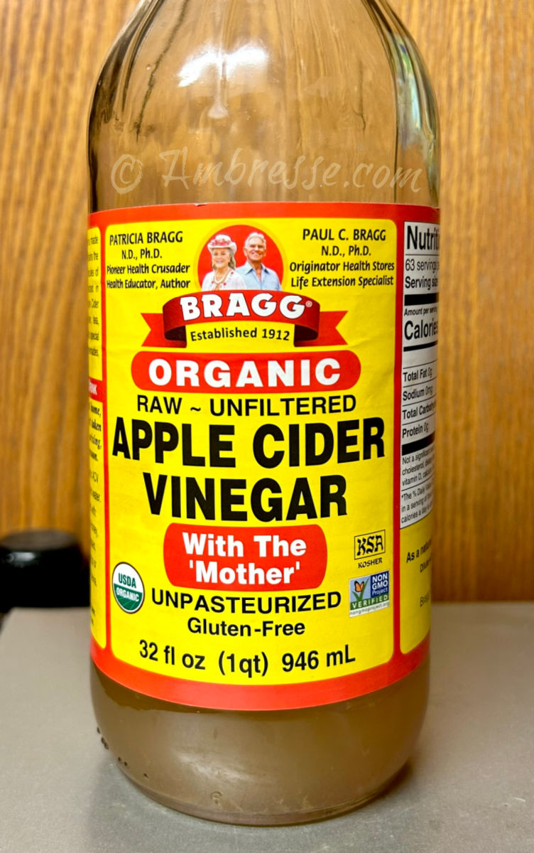 Apple Cider Vinegar (9614).