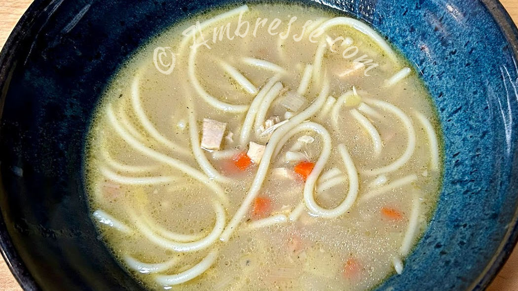 Ambresse's Chicken Noodle Soup (9804-16x9). Mmmm!