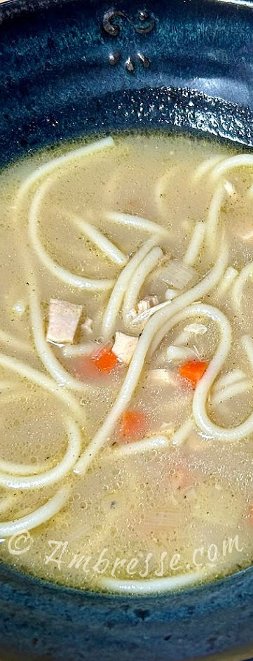 Chicken Noodle Soup (9804). So flavorful and healthy!