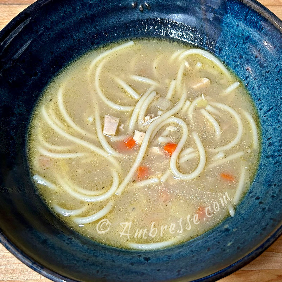 Amazing Chicken Noodle Soup (9804a). Way better than Campbell's!